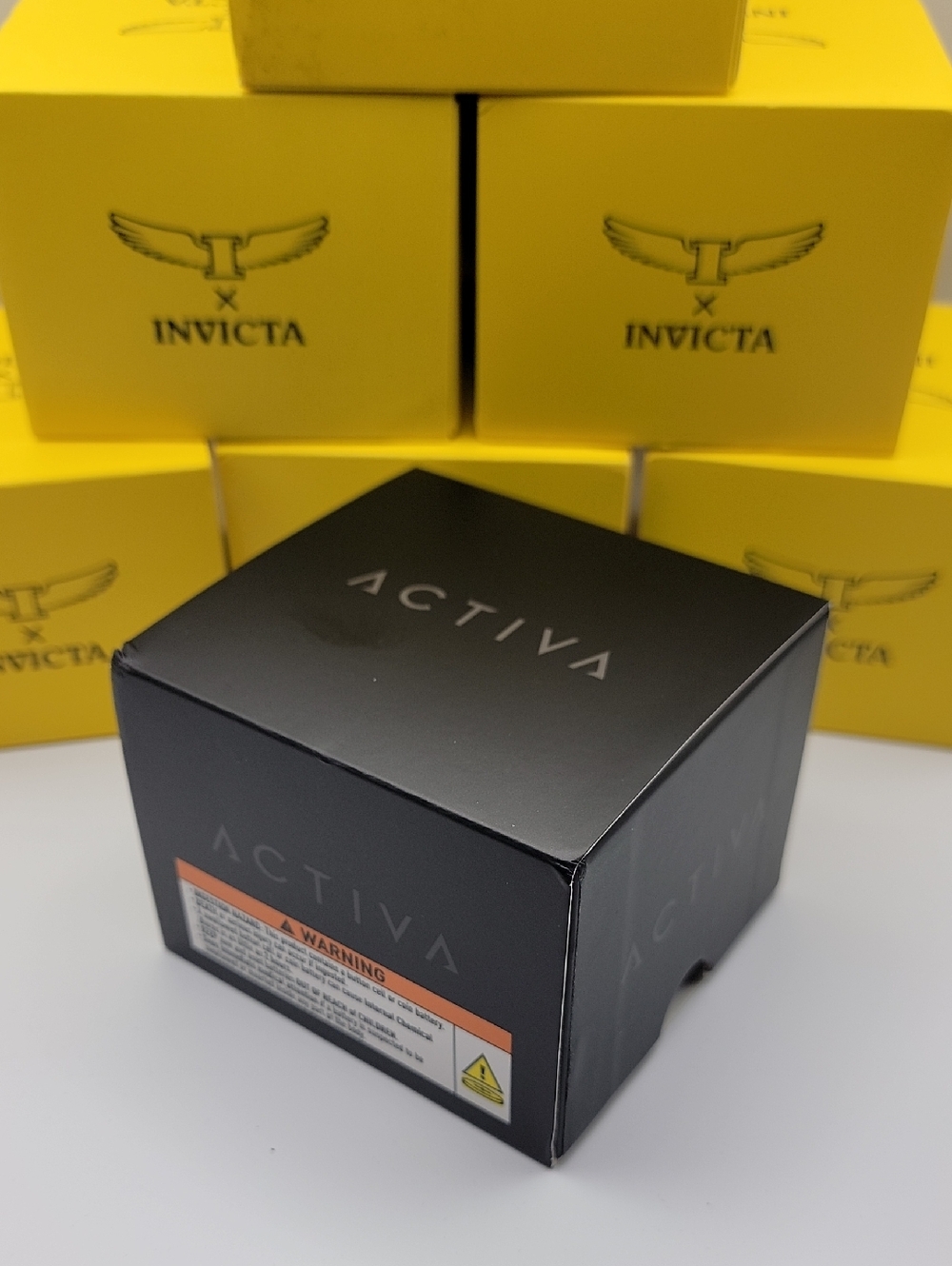 NWT Activa X Invicta Mens Watch Pixel A Tequila Sunrise ACW499-014 Unisex 50mm - Picture 13 of 13